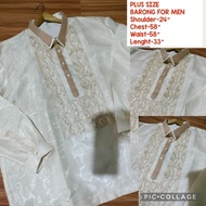 HOT SELL! PLUS SIZE BARONG TAGALOG FOR MEN