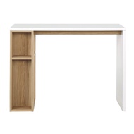 SB Design Square KONCEPT FURNITURE โต๊ะทำงาน รุ่น Floxi ขนาด 100 ซม. สีขาว (100x40x75 ซม.)