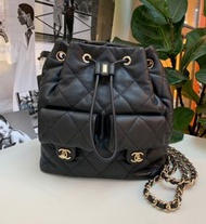 全新🆕 CHANEL 23B AS4275B最火新款金幣鏈條 小號雙肩包🎒