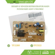 SJ-224M-SL SJ-284M-SL SJ-285M-SS SJ-286M-SS  SHARP  & SINGER TF2280 TF2322 REFRIGERATOR MAIN PCB BOA