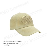 MLB หมวกแก็ป รุ่น Appliqued Vintage Washed Baseball Cap Code: 3ACPV025NGP002 43SAS