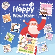 Happy new year Sticker Thank you Ver.3 9 Types To Choose From