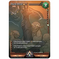 Dark Deal (FOIL) AC2-042 Alpha Clash