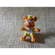 Vintage Muppets Babies Fozzie Bear 2” PVC Figure ‘90’s Toys