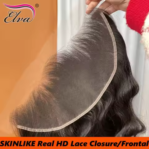 13x6 HD lace Frontal Only Invisible HD Transparent Lace Melt Skins 13X6 Straight Lace Frontal Only H