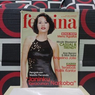 MAJALAH FEMINA COVER JANA PARENGKUAN 2001