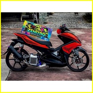 ✈ ∏ ❂ NVX THAILAND DECALS TRANSPARENT FOR (AEROX V1 ONLY)