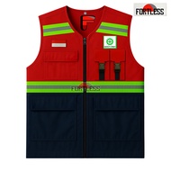 Safety Vest 2 Color Combinations | K3 Safety Vest | Field Safety Vest | Project Safety Vest