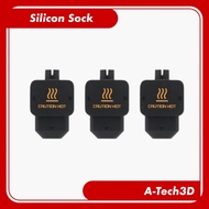 Bambu Lab Hotend Silicone Sock Set 3pcs for H2D H2S A1 Series, 3D Printer Spare Parts