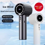Turbo Mini Fan 6000mAh Portable USB Rechargeable Silent Variable Speed Cooling Fan  Turbo Mini Fan 6