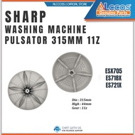 SHARP WASHING MACHINE PULSATOR - 315MM - ESX705 / ES718X / ES721X