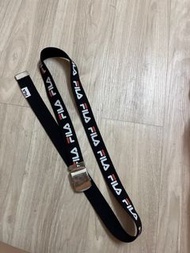 FILA BELT 帆布皮帶 LOGO 腰帶