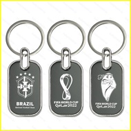 B4 FIFA World Cup Qatar 2022 South Korea Portugal Brasilia Football team keychain pendant fan suppli