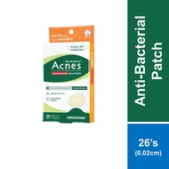 Mentholatum Acnes Anti-Bacterial Calendula Day Patch 26's [Acne Care/ Fight Pimples/ Soothing/ Conce