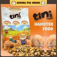Tini Tini Freeze Dried Hamster Food Fish Oil Beauty Fur High Protein | 天然高蛋白鼠粮 营养主食 适合金丝熊仓鼠 冻干鱼油
