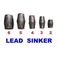 ◳ ✆ LEAD SINKER FOR FISHING TINGGA BULI FISHING SINKER (PER KILO)