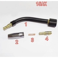 B15 Gas Nozzle MB15 MIG Welding Torch Gas Nozzle MIG CO2 WELDING