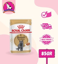 Royal Canin British Shorthair Wet Food 85gr - Makanan Kucing