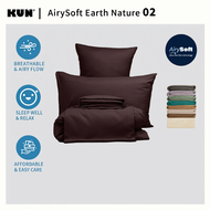 [Single Item Only] kun® Tokyo Plain Series Premium Bed Linen; Pillowcase, Bolster Case, Fitted Bedsh