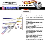 KK030 Transparent Hotwheels Decal Kool Kombi Danny Civic FF