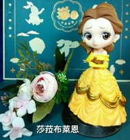 【莎菈布萊恩】貝兒 Belle 美女與野獸 Qposket A Q posket 迪士尼 公仔 景品 實拍 現貨(港版)