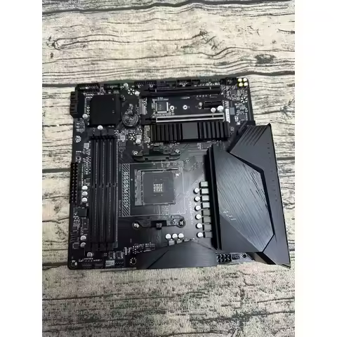 Used For GIGABYTE B550M AORUS PRO-P Motherboard AM4 Support AMD Ryzen 5000/4000/3000 CPU Dual M.2 2.