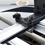 [Loviver] U Bolt Roof Rack Clamps PP Heavy Duty Metal Easy to Install Roof Rack Luggage Carrier Acce