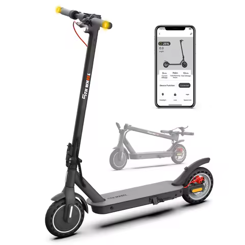 5TH WHEEL A09lite Electric Scooter for Adults, 350W Motor, 19.9 Miles Range, 18MPH, Rear Dual Suspen