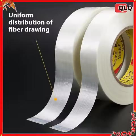 Fiber Tape 2cm Wide Rc Aircraft Fixed Wing Kt Board Super Strong Mesh Single-Sided Fiberglass Tape M