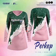 Baju Muslimah Couple Set Custom Name Tshirt Muslimah Jersey Baju Jersey Muslimah Jersey Mu OMBAK EXC