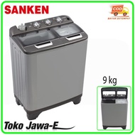 mesin cuci sanken 2 tabung 11 kg tw 1127