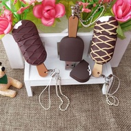 128G ice cream cartoon U disk 64G personalized creative lett128G雪糕卡通U盘64G个性创意刻字16G手机电脑高速8G3.0情侣学生5.1
