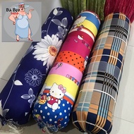 [ CỘNG VỎ] Bộ 2 gối nằm gòn 40x60 cộng 2 vỏ gối nằm cotton ( màu ngẫu nhiên) gối nằm tặng vỏ- gối nằ