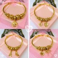 Gelang Pendora Dewasa Celup Emas Korea 24K