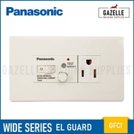 Panasonic Wide Series GFCI EL Guard Grounding Receptacle WEGP1741WK-5