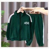 Cheapsale9999 SQUID GAME Kids Suit 0-6 Years For Boys And Girls