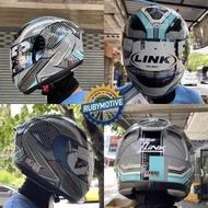 หมวกกันน็อคเต็มใบ INDEX LINK LYKAN รองรับการติดตั้ง Bluetooth มอก. ECE