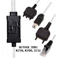 Setool Flash Cable Sony ERICSSON Se K750 / K700 / J132 (3in1) Rj45