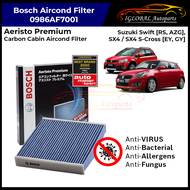 Bosch Aeristo Premium Activated 0986AF7001 AP-H06 Carbon Cabin Air Filter for Suzuki Swift [RS AZG] 