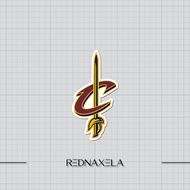 Clevelland Cavaliers NBA Vinyl Stickers Outdoor Suitcase Stickers Waterproof Laptop Stickers