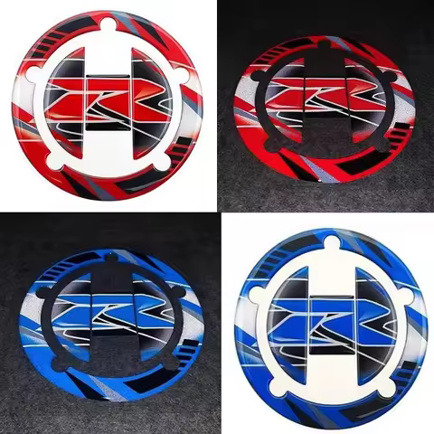 For Suzuki GS GW250 Strom650 XR600 1000 X750 K3-9 Drip Glue Fuel Tank Cover Sticker Motorcycle Modif