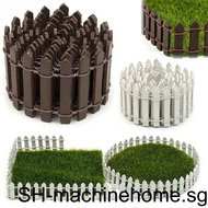 1/2/3 HOT Miniature Fairy Garden Kit Wood Fence Terrarium Doll House DIY Decor