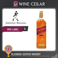 Johnnie Walker Red Label Whisky 1L Johnny Walker No Box