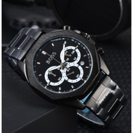 Boss Multifunctional Men's Watch Quartz Movement Stainless Steel Strap Casual Sports Watch Fashion S