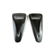 Fiber Carbon Hood Vents Scoop Bonnet Inlet Cover Exterior Car Accessories For Nissan GTR R35