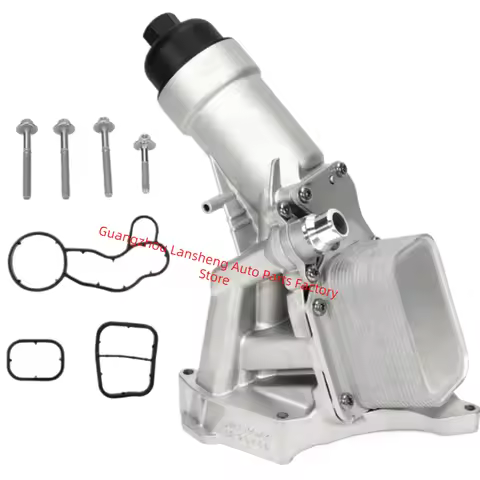 Aluminium engine oil filter housing 11428596283 11428576429 for BMW N47 B48 B47 engine 1234567 serie