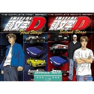 2 IN 1 Initial D: First Stage, Initial D: Second Stage - DVD,PENDRIVE