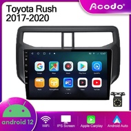 AB Acodo 2din 9 Android 12 Headunit For Toyota Rush 20172020 Car