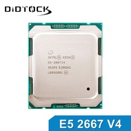 Intel | Intel Xeon E5 2667 V4 3.2GHz 8-Core 16-Thread Processor 135W LGA 2011-3 cpu 2667V4