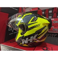 DISCOUNT_ NHK R6 PATROL HELMET NEW MOTIF NEWS HALFACE NHK